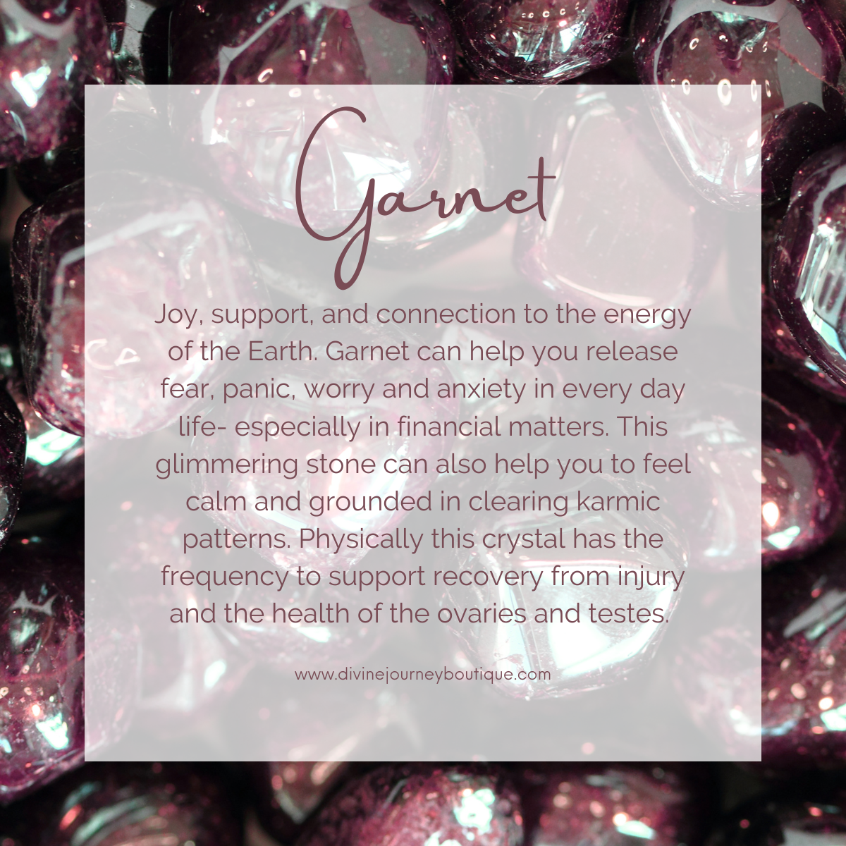 Garnet Benefits