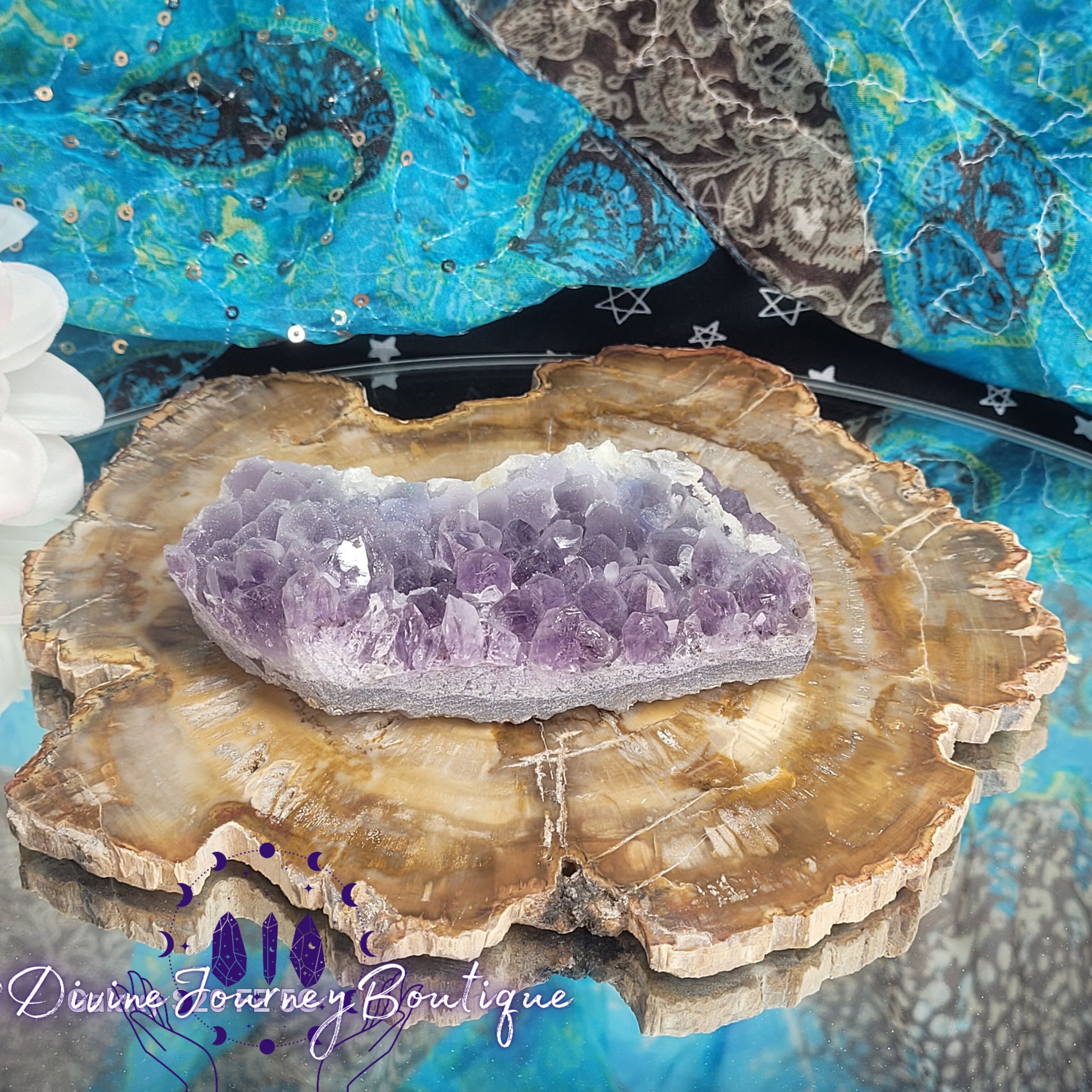 Large Amethyst Crystal Cluster