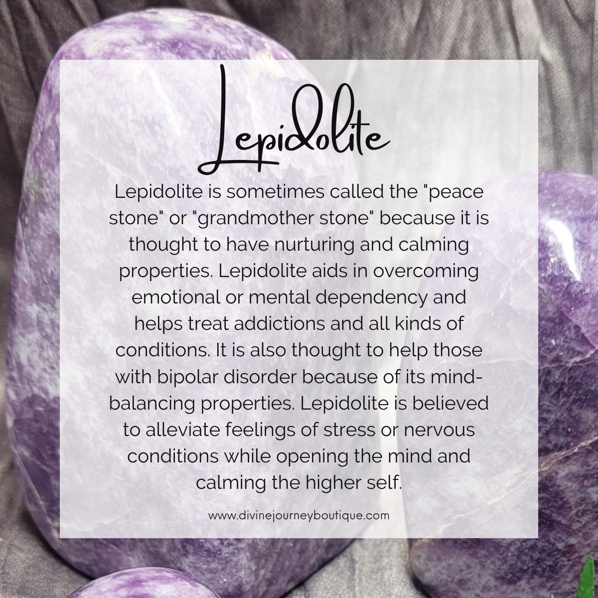 Lepidolite Benefits