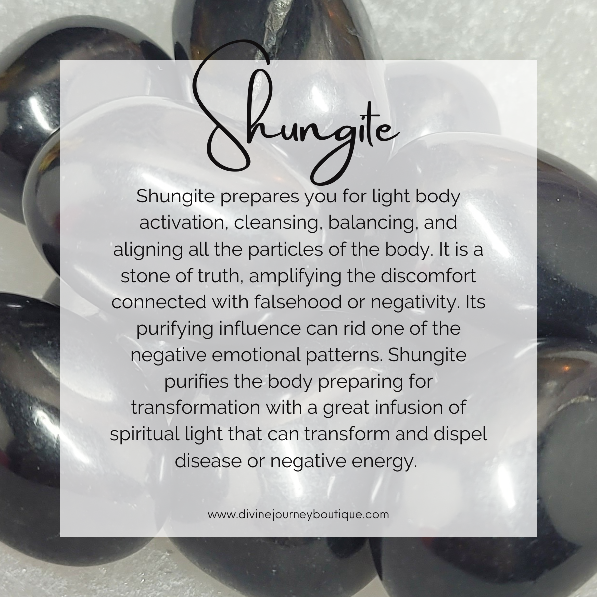 Shungite Drop Benefits